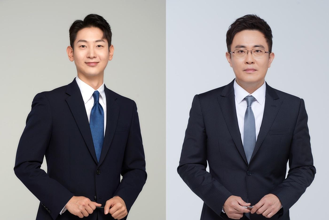 강성규 아나운서(왼쪽), 박주경 기자/ 사진제공=KBS