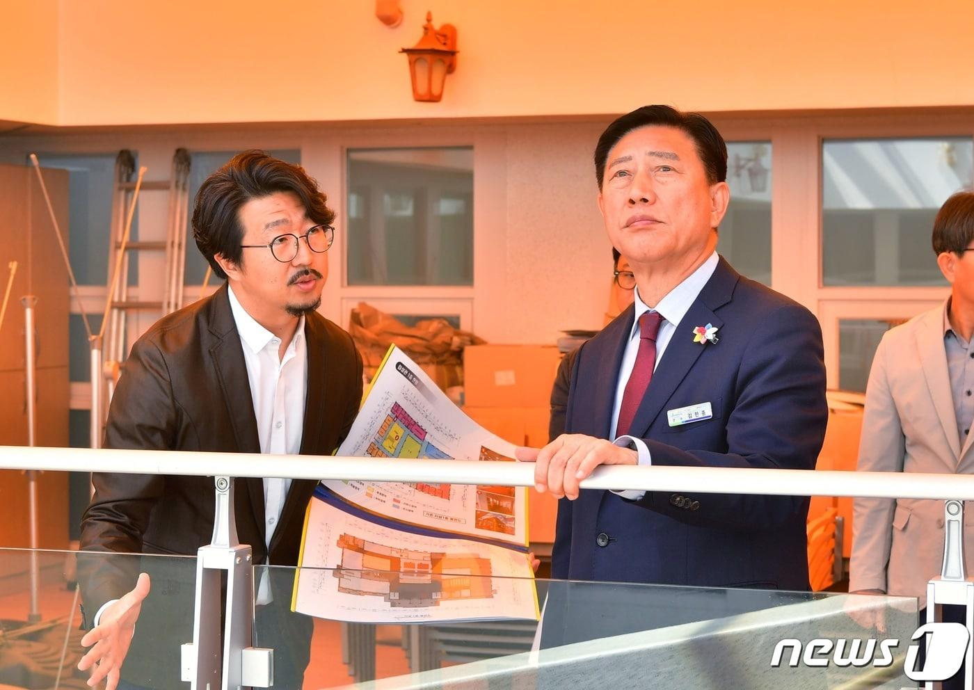 본문 이미지 - 김한종 전남광주 장성군수.(장성군 제공)2023.4.26.