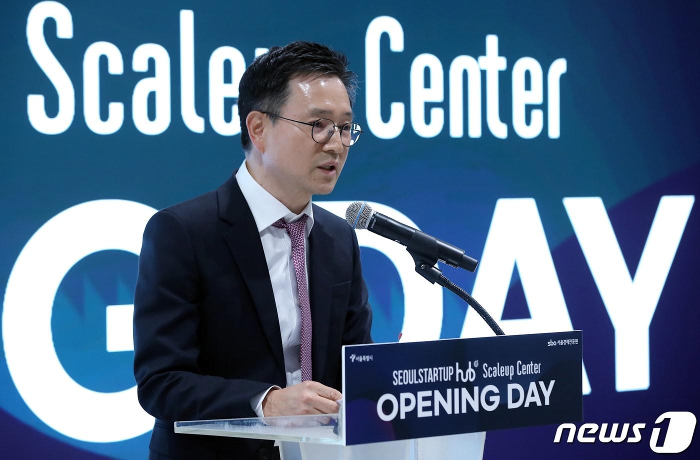 본문 이미지 - 윤건수 한국벤처캐피탈협회장. 2023.4.27/뉴스1 ⓒ News1 박정호 기자