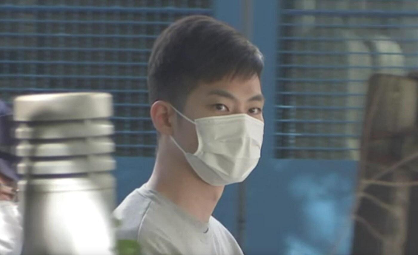 일본 20대 여성을 성폭행한 혐의로 체포된 왕야오더(30). (TBS 갈무리)