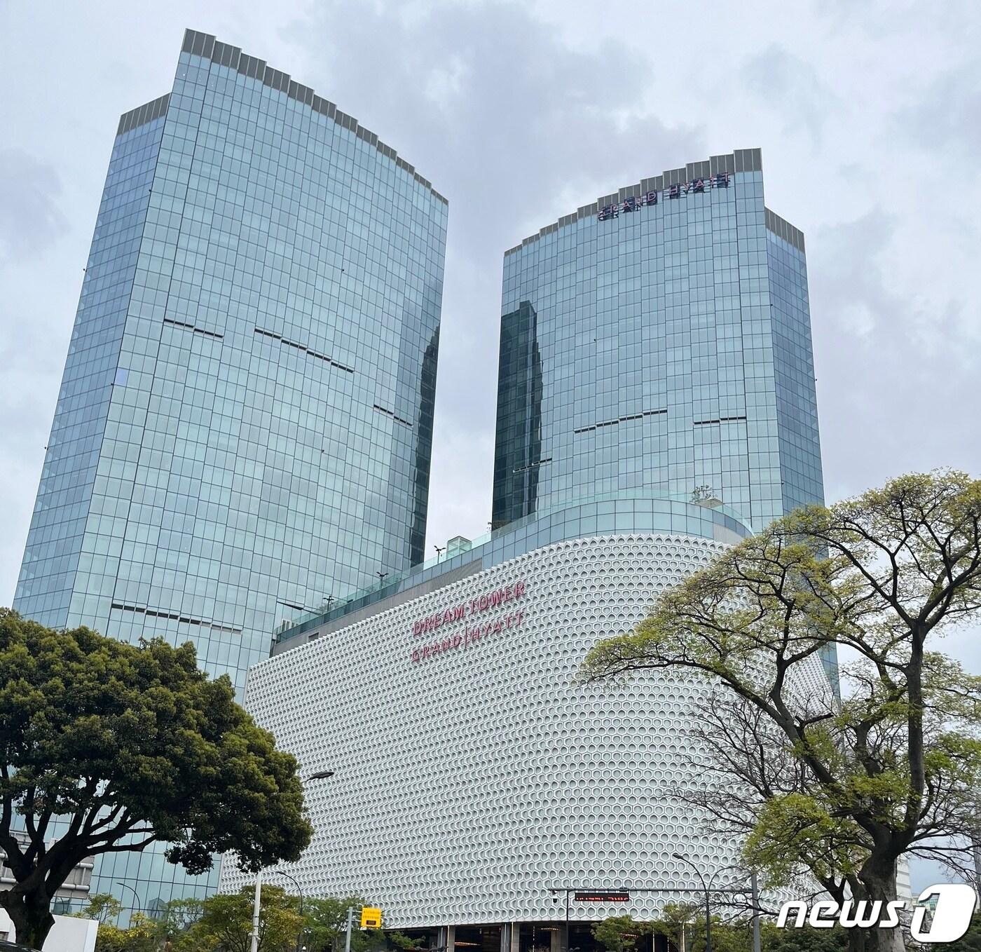 본문 이미지 - 제주드림타워 외관. ⓒ News1 신민경 기자