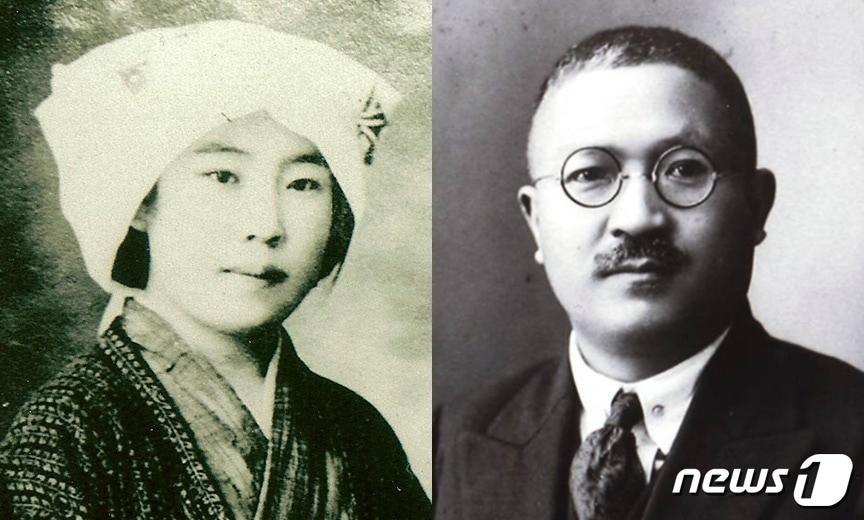 본문 이미지 - 국가보훈처가 30일 일본인으로서 대한민국의 독립을 위해 헌신한 가네코 후미코(왼쪽)와 후세 다쓰지 선생(오른쪽)을 '2023년 5월의 독립유공자'로 선정했다고 밝혔다. (국가보훈처 제공) 2023.4.30./뉴스1