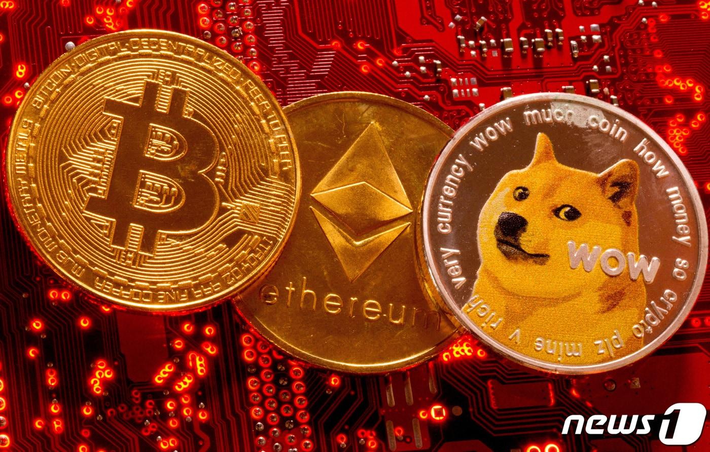 도지코인 시각물 ⓒ 로이터=뉴스1 