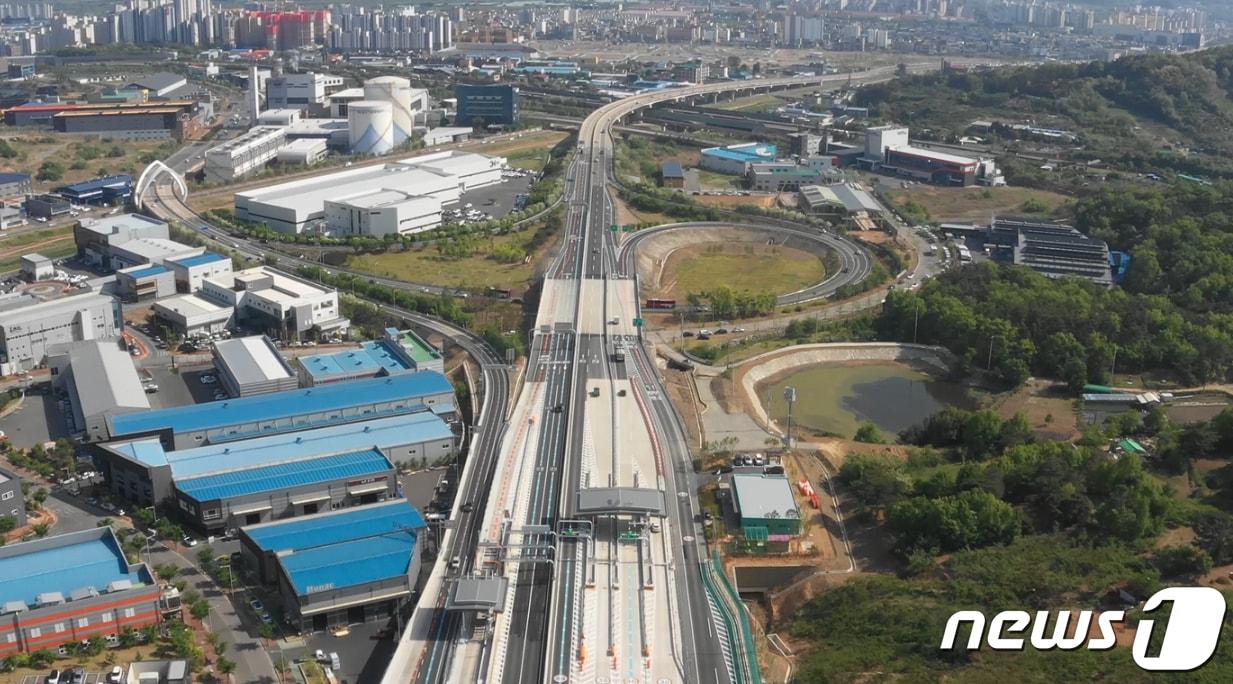 본문 이미지 - 대구외곽순환도로,전경(도로공사 제공) 2023.4.4/뉴스1