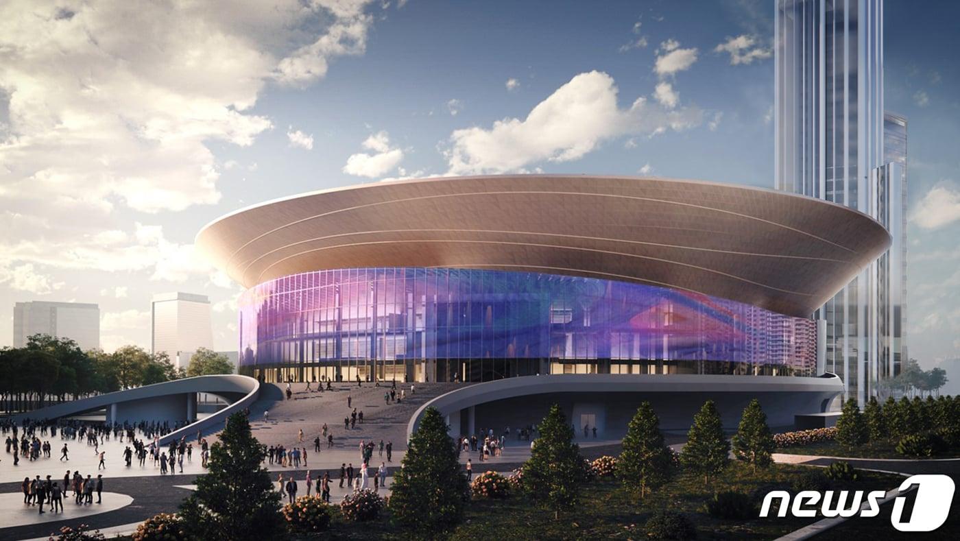CJ라이브시티 아레나 공연장 조감도. (CJ라이브시티 제공)
