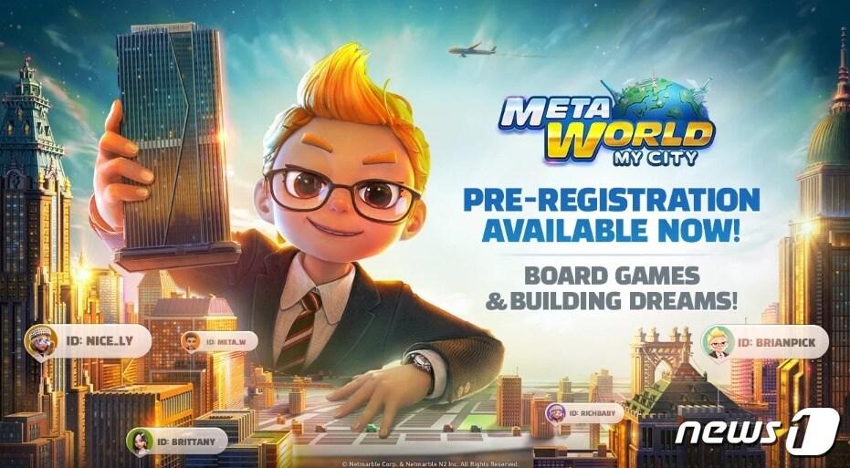 본문 이미지 - 넷마블(251270)은 메타버스 기반 부동산·보드 게임 '모두의마블2: 메타월드'를 이달 19일 한국 등을 제외한 글로벌 시장에 정식 출시한다고 3일 밝혔다. 사진은 '모두의마블2' 영문 광고 갈무리.ⓒ 뉴스1