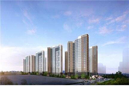 본문 이미지 - 봉담 중흥S-클래스 센트럴에듀 투시도