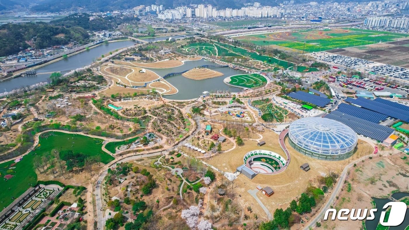 2023순천만국제정원박람회장 전경. 뉴스1 DB 