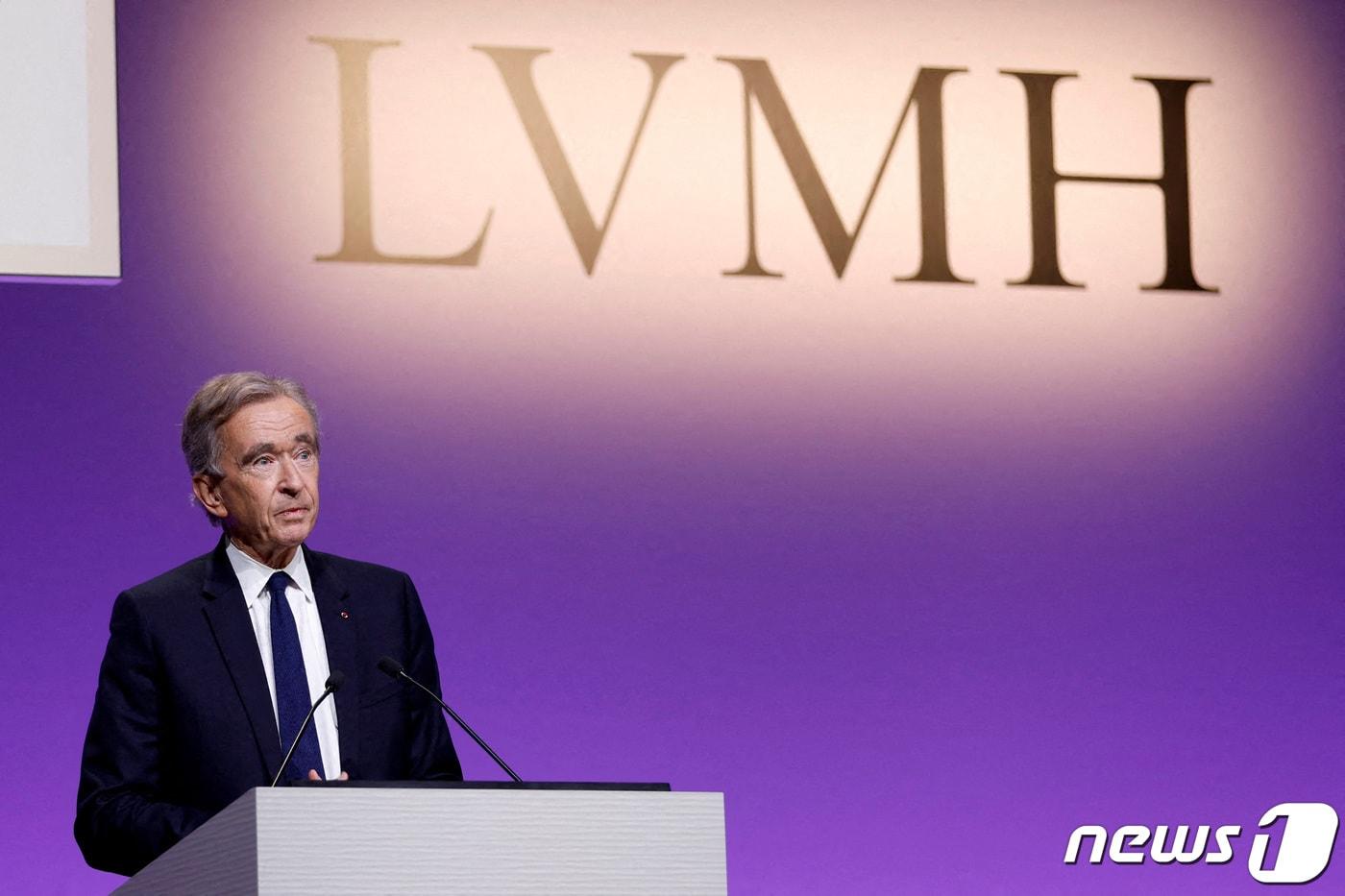 베르나르 아르노 루이비통모에헤네시&#40;LVMH&#41; 회장. ⓒ 로이터=뉴스1 ⓒ News1 이유진 기자