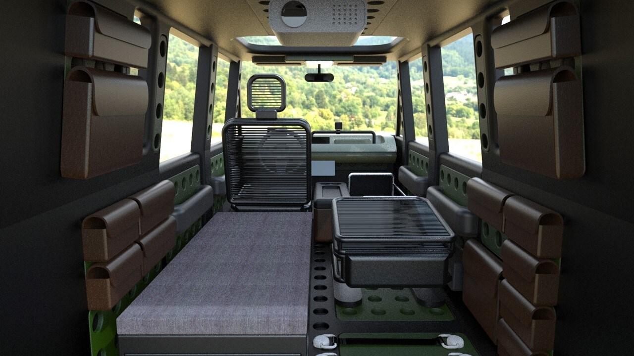 본문 이미지 - '과학상자 방식을 응용한 모듈형 인테리어'(기아 제공)