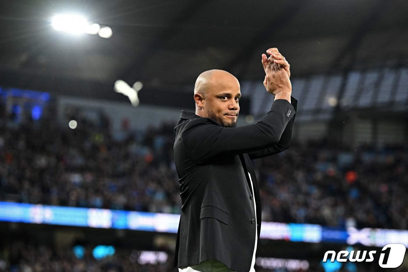 뱅상 콤파니 번리 감독. ⓒ AFP=뉴스1