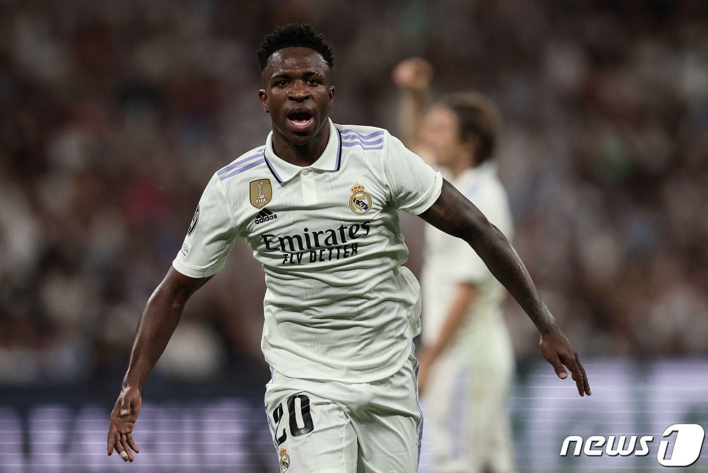 본문 이미지 - 레알 마드리드 비니시우스 주니어. ⓒ AFP=뉴스1