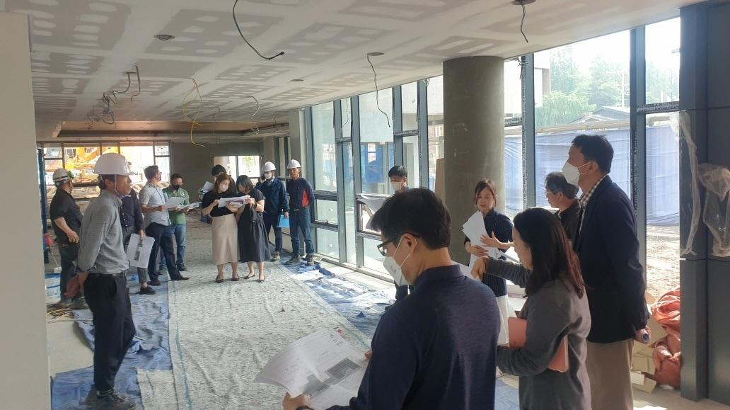 본문 이미지 - 세종시 조치원읍 원리에 조성중인 행정복합공간 예비준공검사 모습. (세종시 제공) / 뉴스1 