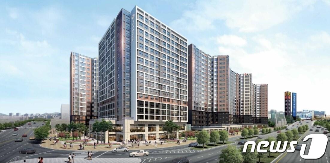 본문 이미지 - 동대구역 화성파크드림 조감도