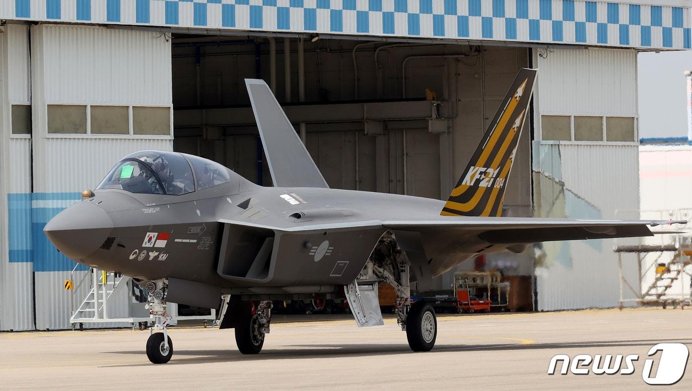 한국형 전투기 KF-21 시제 4호기./뉴스1 ⓒ News1 사진공동취재단