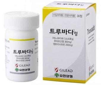 본문 이미지 -  길리어드사이언스의 HIV  PrEP 약물 트루바다정