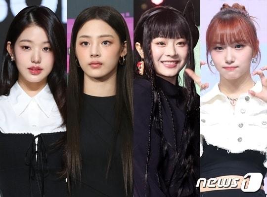 본문 이미지 - (왼쪽부터) 아이브 장원영, 뉴진스 민지 하니, 케플러 서영은 ⓒ 뉴스1