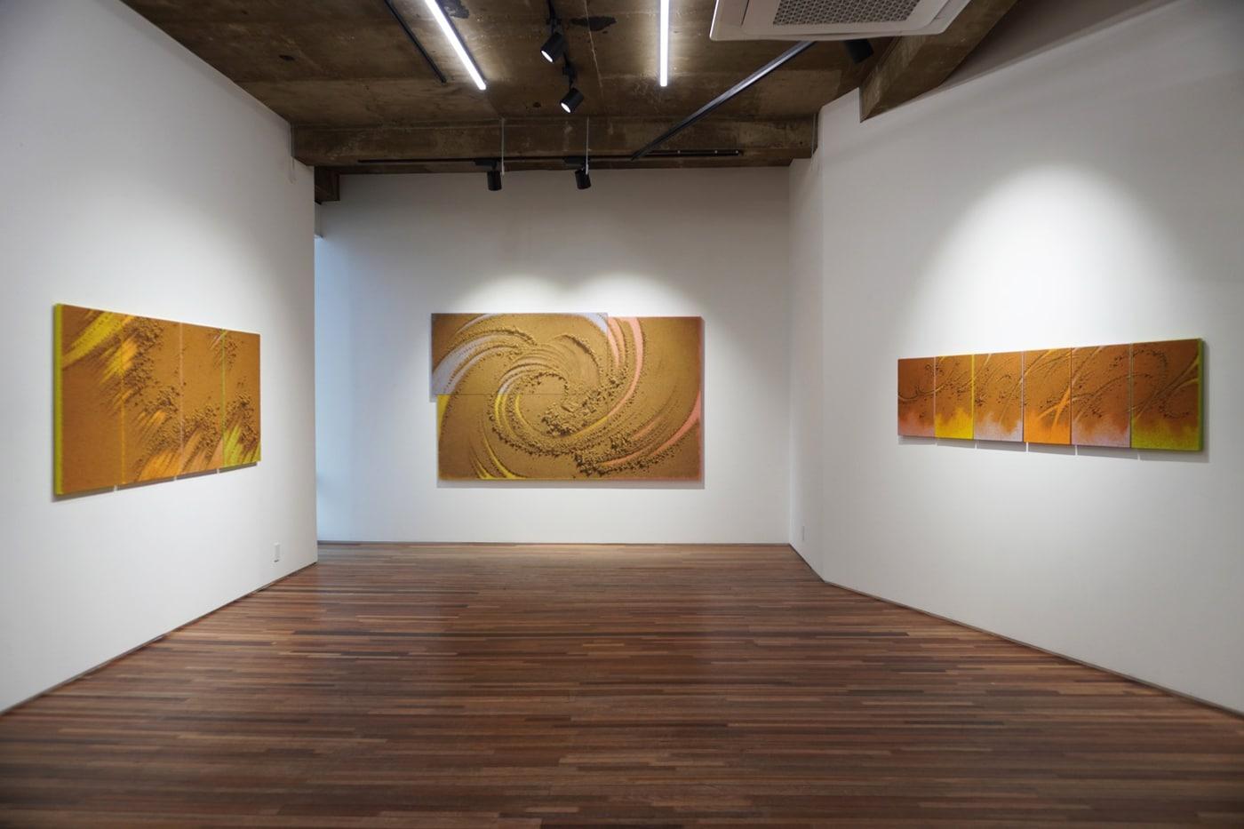  갤러리 BHAK에서 열리고 있는 김창영 작가의 개인전 모습. (BHAK 제공)