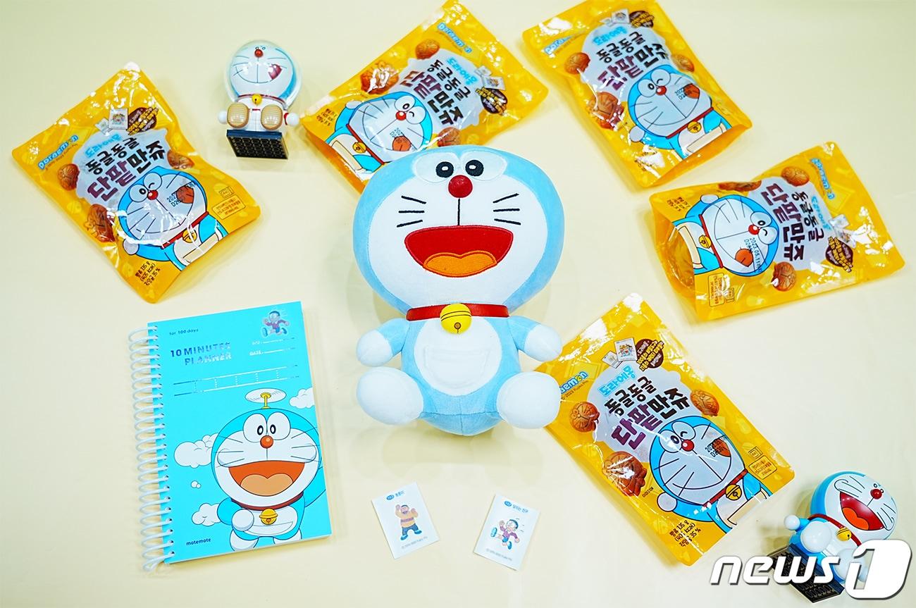 본문 이미지 - 도라에몽 빵 3종.(세븐일레븐 제공)
