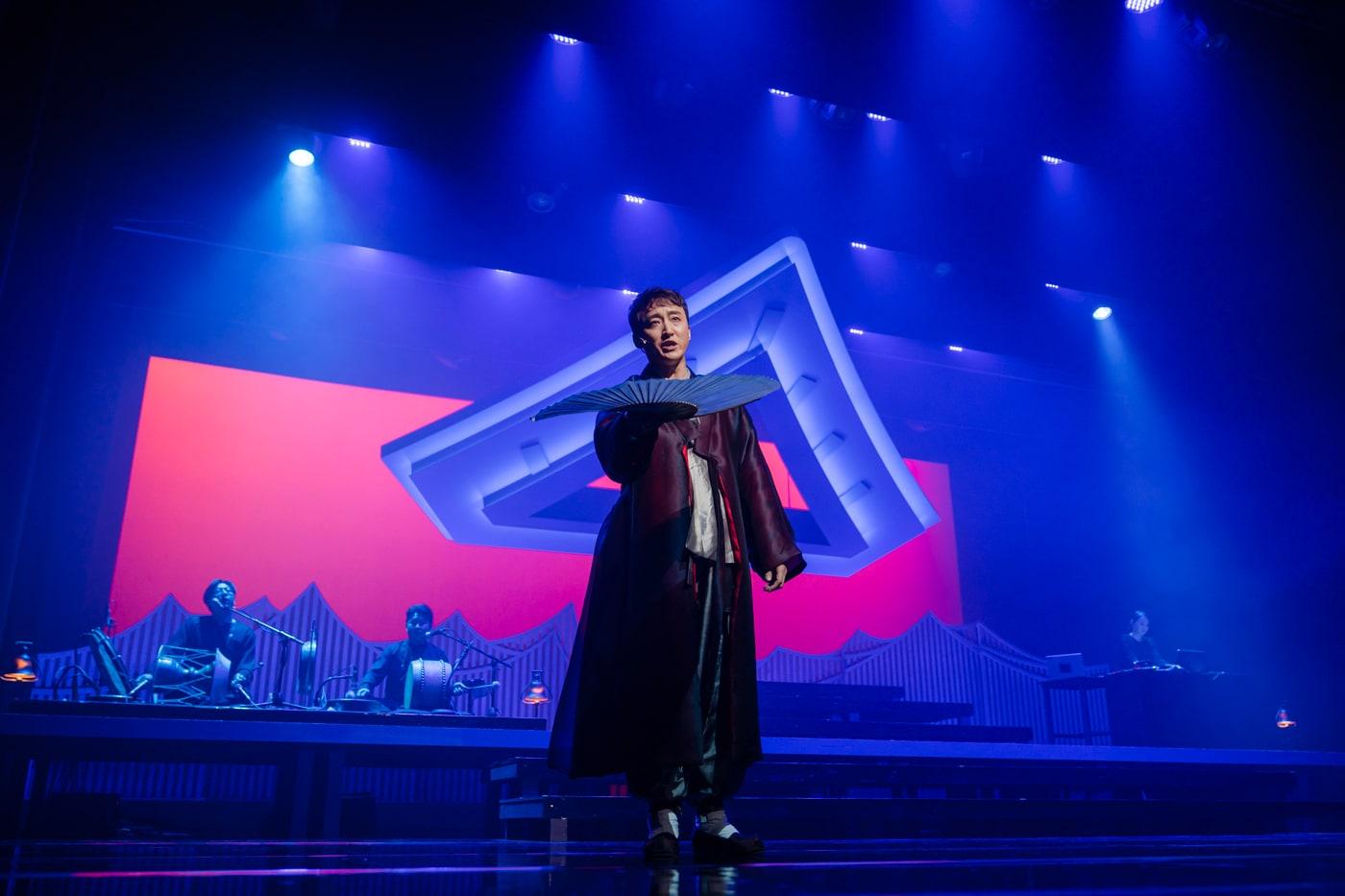 본문 이미지 - 국립창극단 '절창 Ⅲ' 무대에 오른 국립창극단원 이광복. (국립창극단 제공)