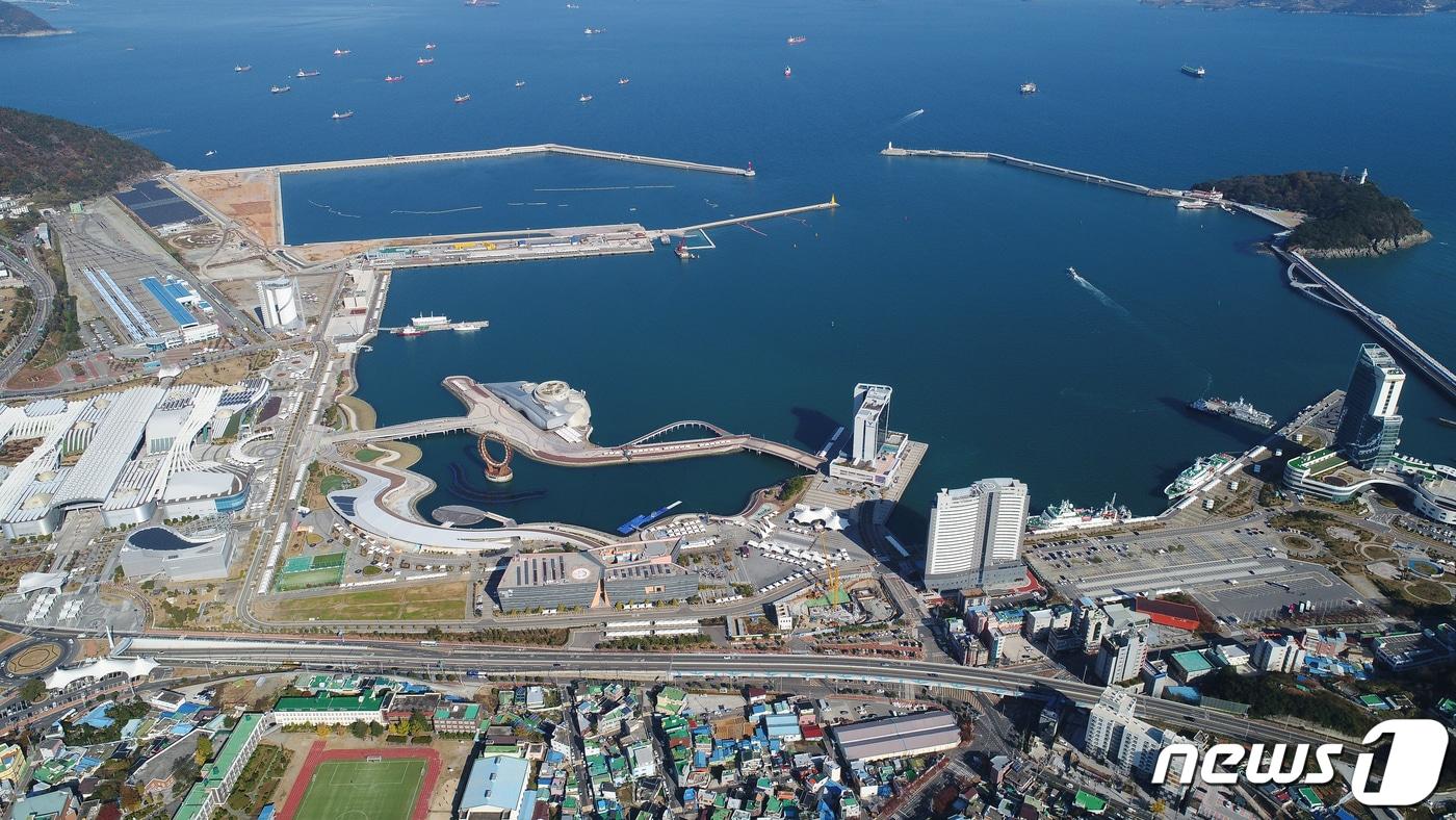 여수세계박람회장 전경사진 