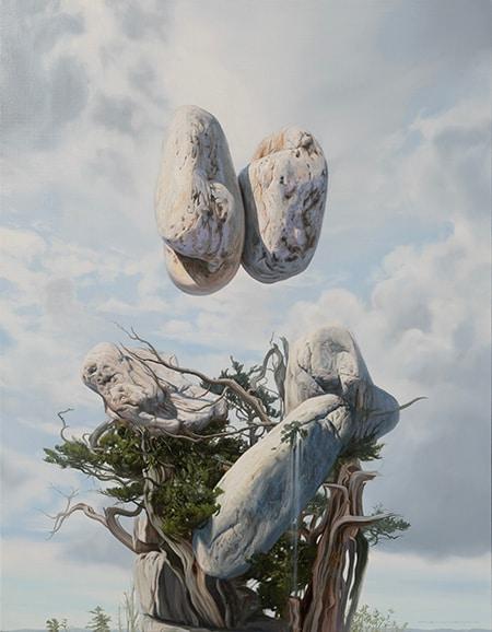 본문 이미지 -  박정용 작, 키스, 116.8&times;90.9cm, oil on canvas, 2023.