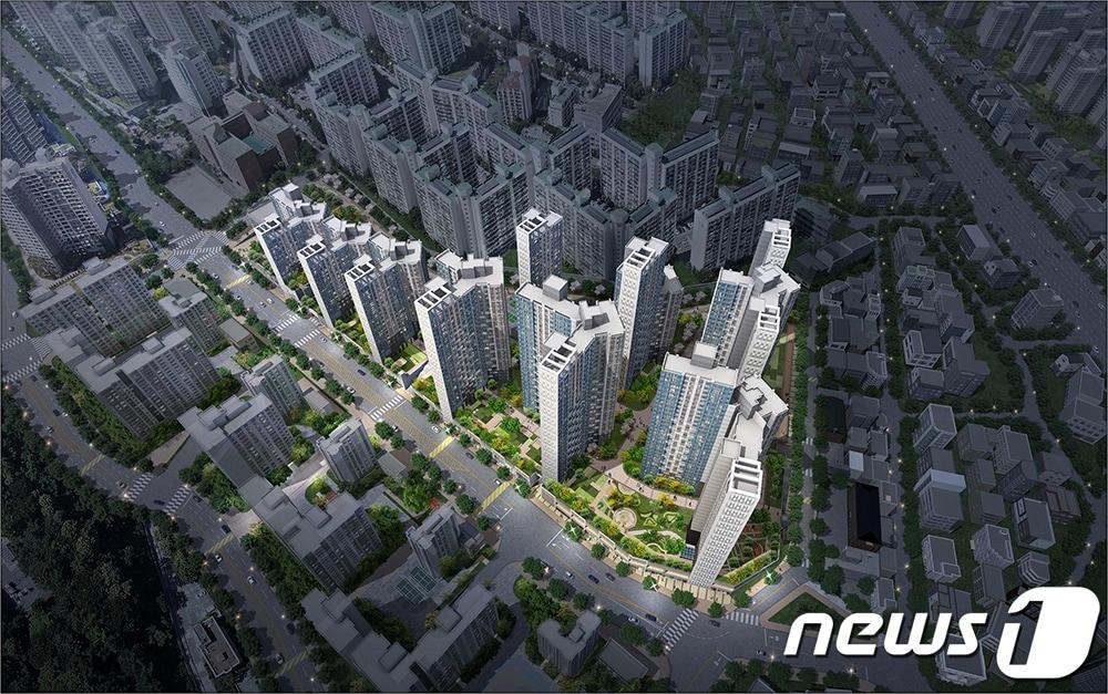 본문 이미지 - 사당동 161-55 번지 조감도. (동작구 제공)