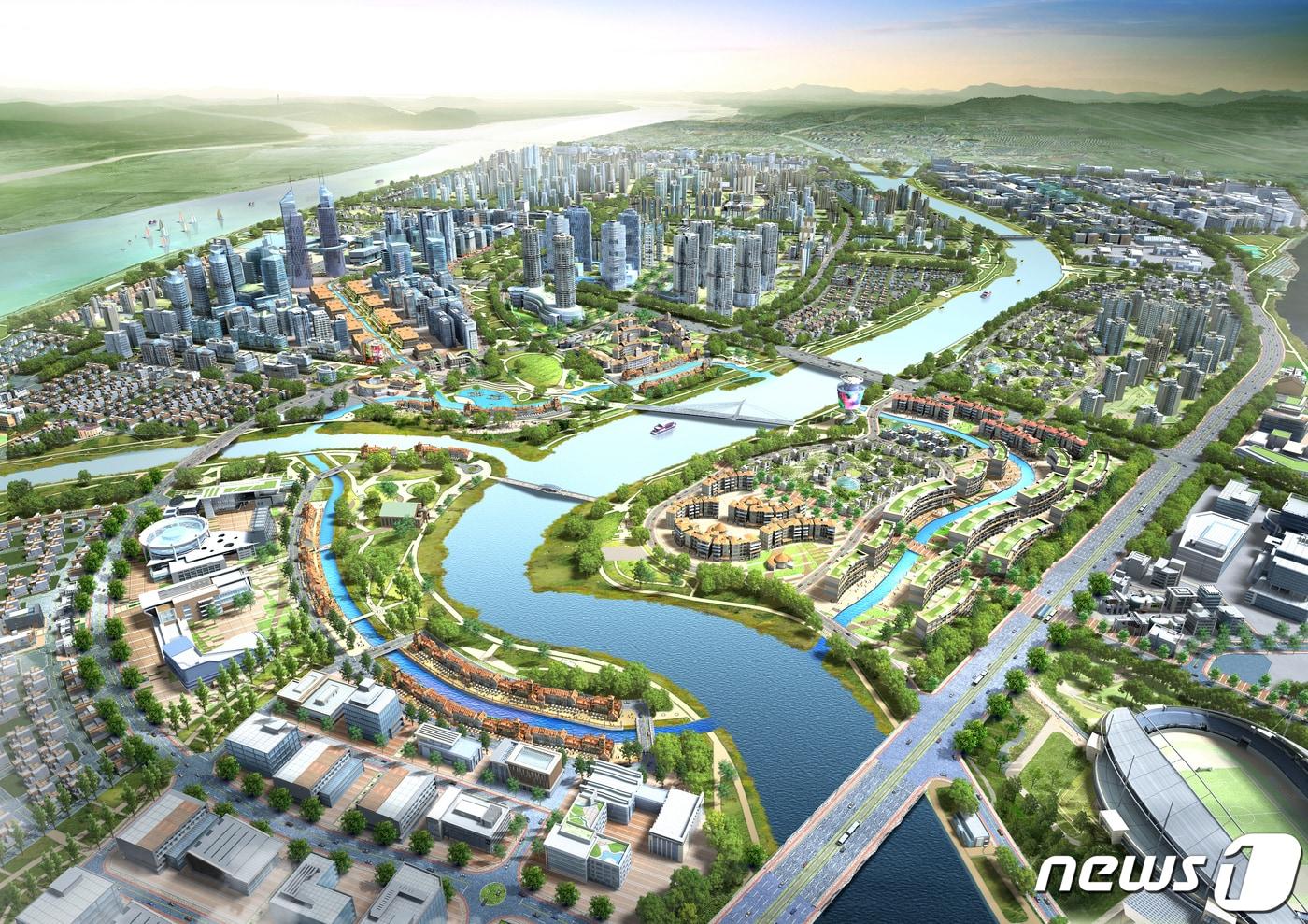 엘코델타시티 조감도.(부산도시공사 제공)