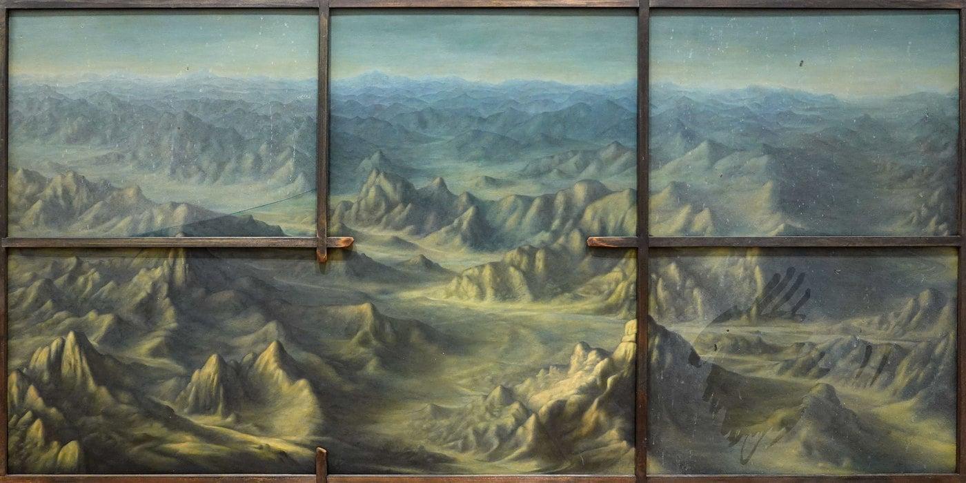 본문 이미지 - 김홍주, Untitled, 1980년대 말, 96 x 188 cm (조현화랑 제공)