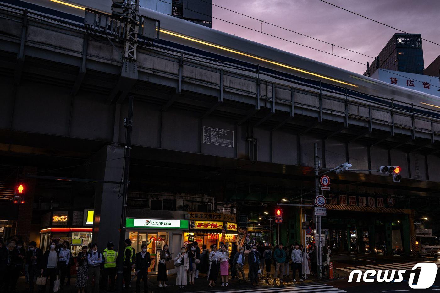 11일 오후 일본 도쿄 심바시의 한 거리 2023.5.11 ⓒ AFP=뉴스1 ⓒ News1 정윤미 기자