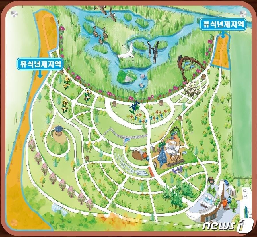 본문 이미지 - 국립공원공단 새만금환경생태단지관리단(단장 이지형)은 5월22일 '세계 생물다양성의 날'을 맞아 일부 구간에 대해 휴식년제를 시행한다.(관리단 제공)2023.5.19/뉴스1 