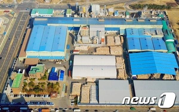 본문 이미지 -  아세아제지 경기도 시흥 시화공장 전경(아세아제지 제공)