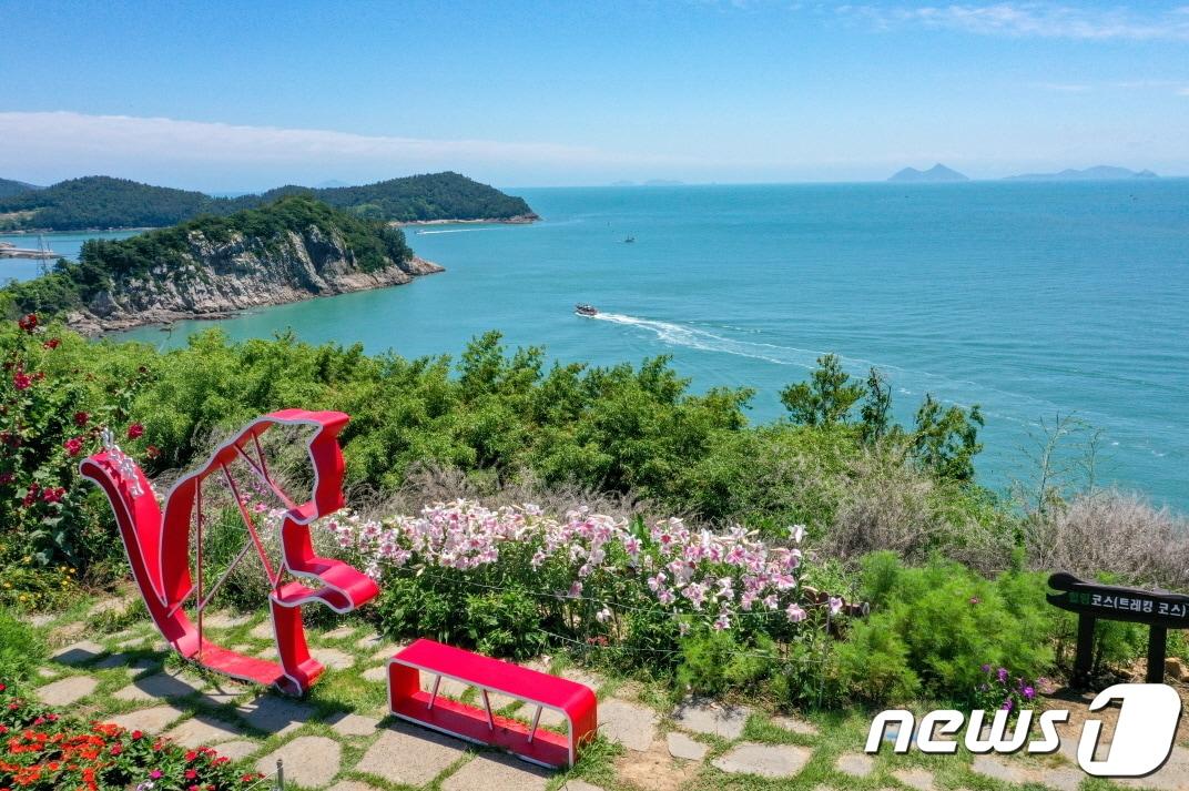 본문 이미지 - 고흥 10경 중 하나인 쑥섬 