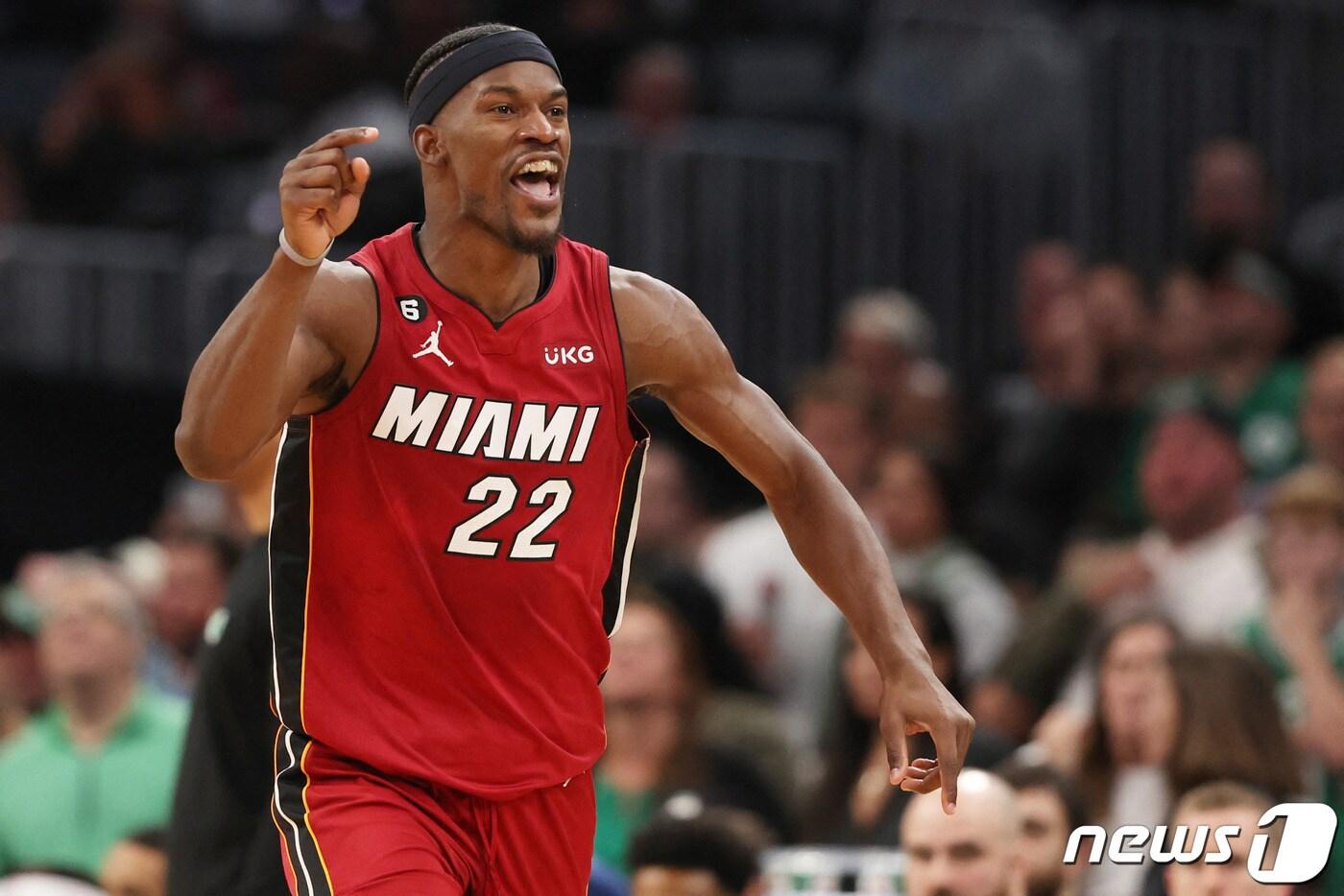 마이애미 히트 지미 버틀러. ⓒ AFP=뉴스1
