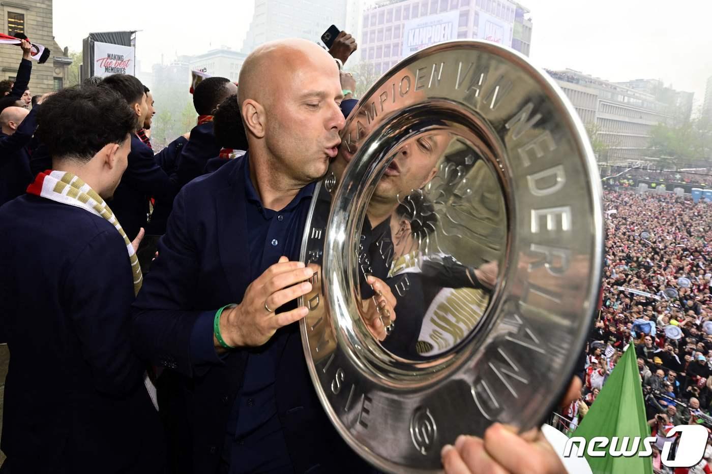 아르네 슬롯 감독 ⓒ AFP=뉴스1