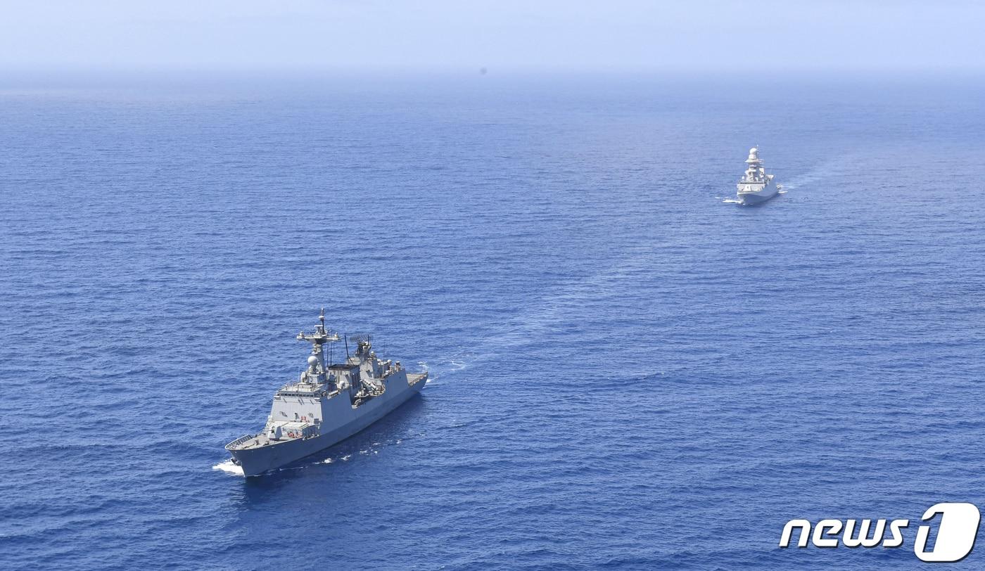 본문 이미지 - 청해부대 39진 충무공이순신함. 사진은 기사 내용과 무관함. (합참 사진 제공) ⓒ 뉴스1