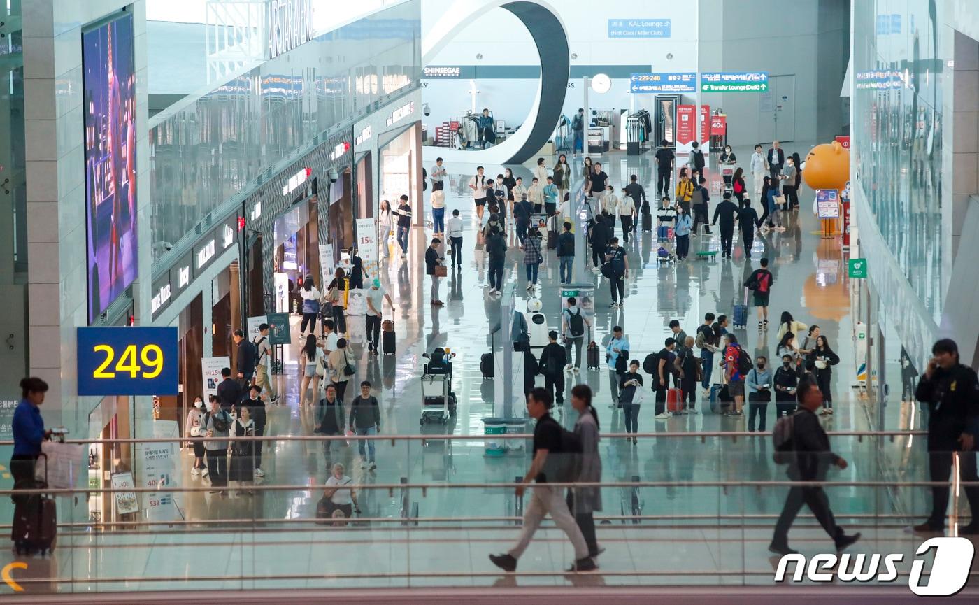 인천국제공항 제2여객터미널/뉴스1 ⓒ News1 김도우 기자