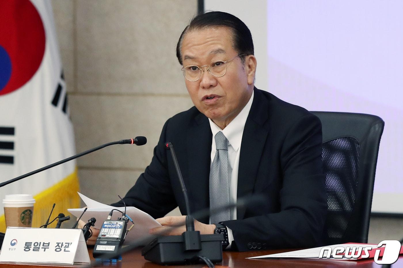 본문 이미지 - 권영세 통일부 장관. 2023.5.22/뉴스1 ⓒ News1 민경석 기자