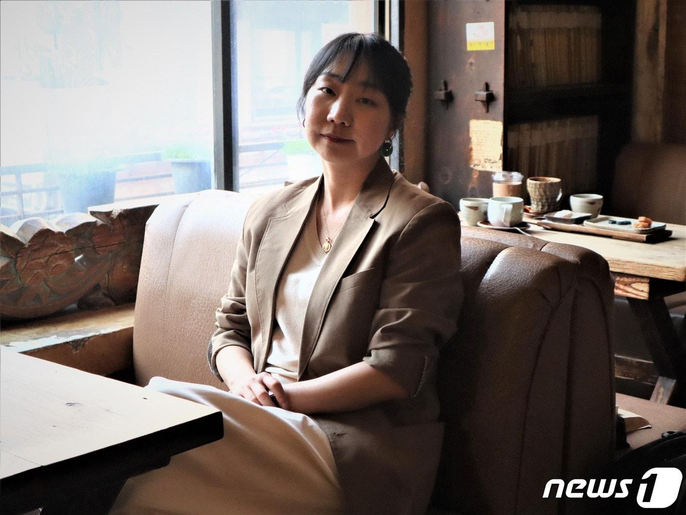 본문 이미지 - 마름모 출판사 고우리 대표 ⓒ 뉴스1 김정한 기자