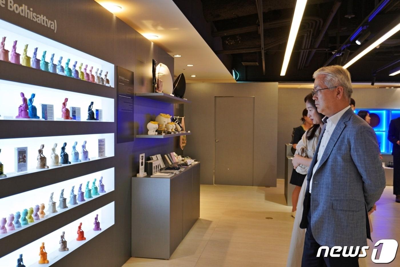 문화재굿즈 '뮷즈' 팝업스토어 현장사진(제공 국립박물관문화재단)