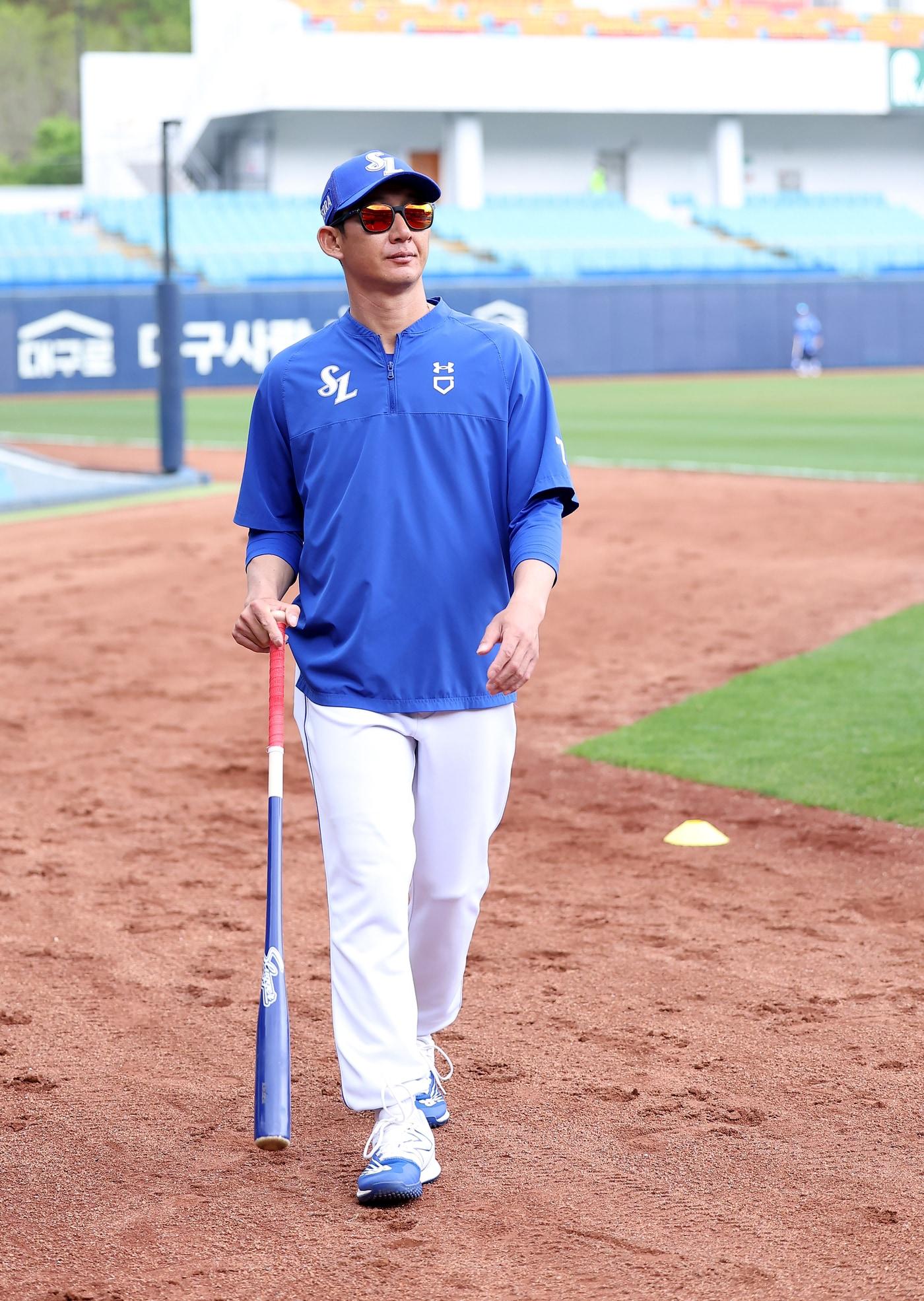본문 이미지 - 손주인 삼성 라이온즈 수비코치.(삼성 라이온즈 제공)