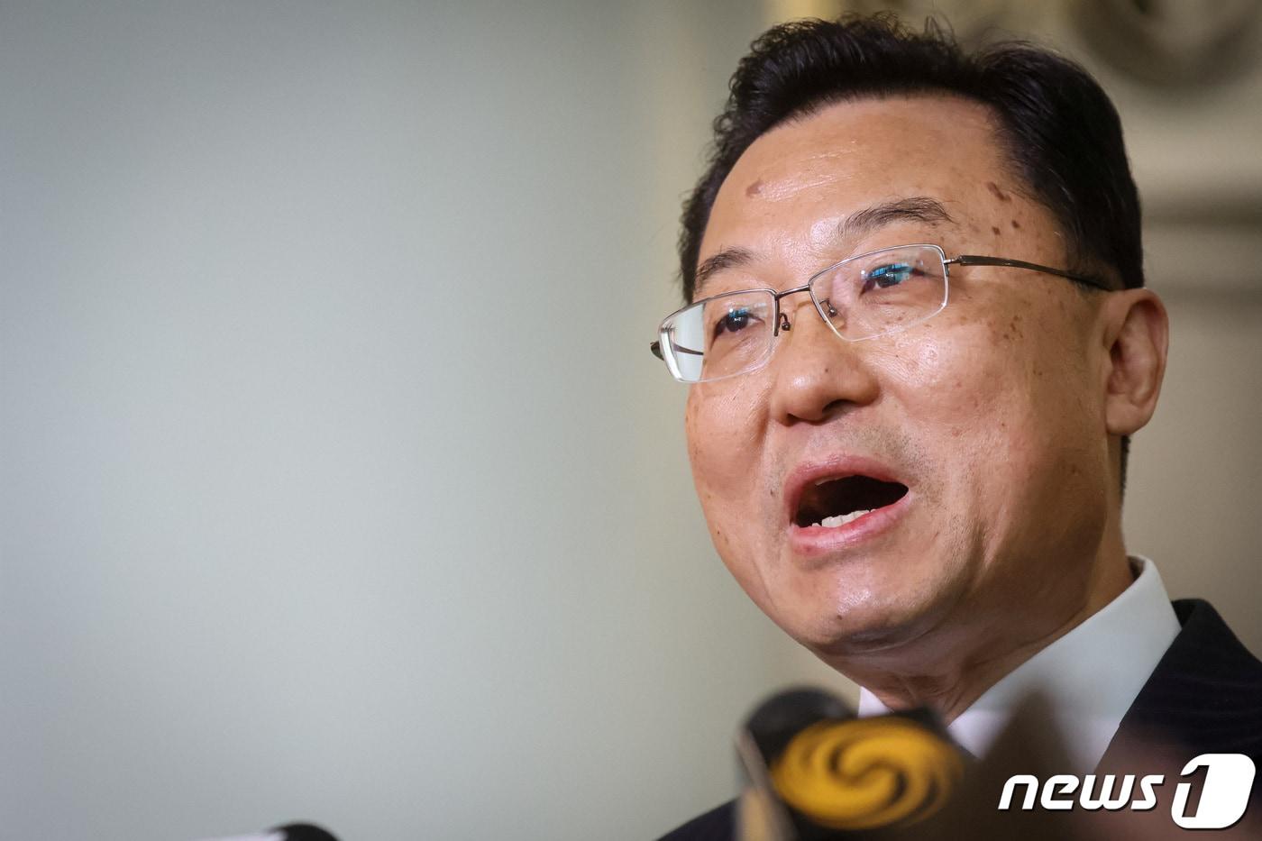 셰펑 신임 미국 주재 미국 대사. 2023.5.25 ⓒ 로이터=뉴스1 ⓒ News1 우동명 기자