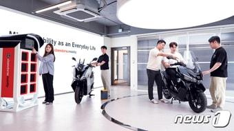 본문 이미지 - 대동모빌리티 서울사무소 쇼룸 (대동 제공)