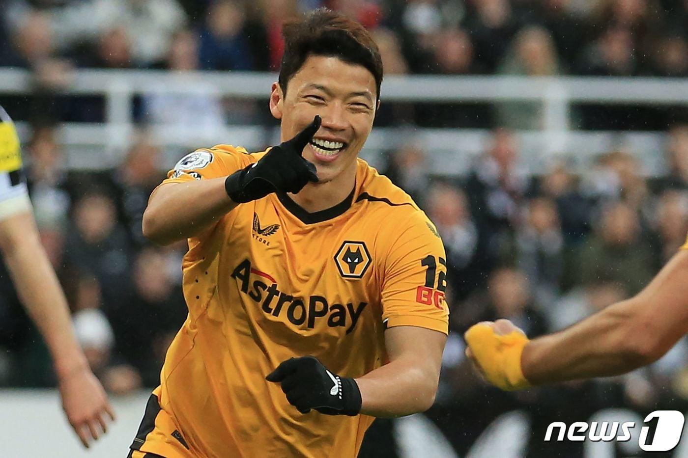 울버햄튼의 황희찬ⓒ AFP=뉴스1