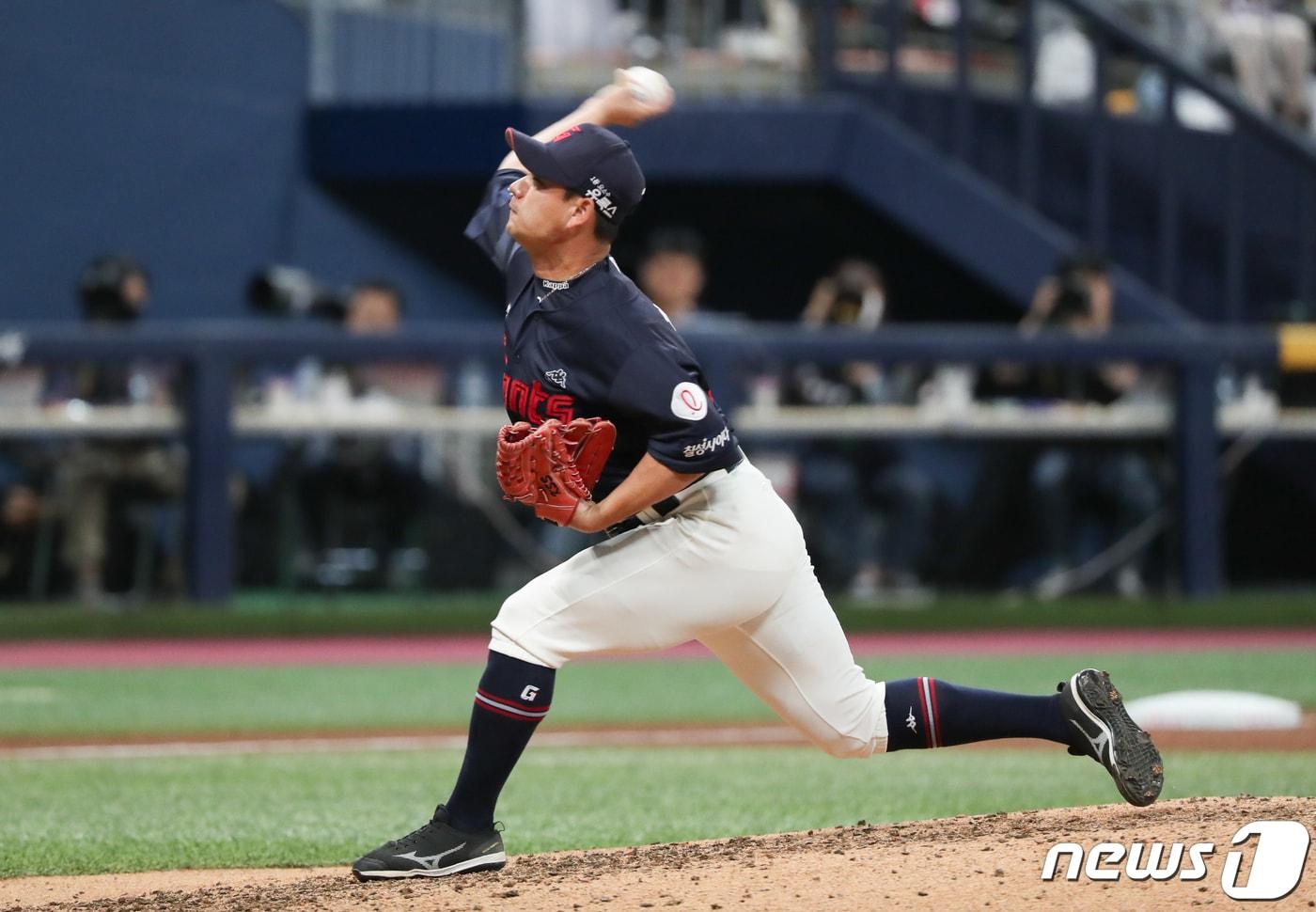 본문 이미지 - 롯데 자이언츠 투수 김상수. 뉴스1 DB ⓒ News1 허경 기자