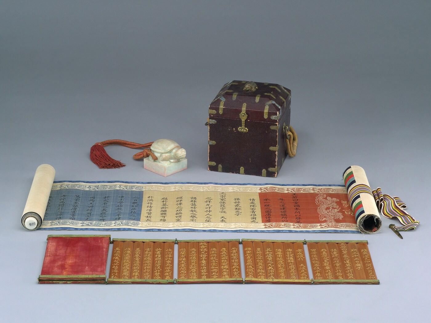 본문 이미지 - 조선왕조 어보·어책·교명. (문화재청 제공)