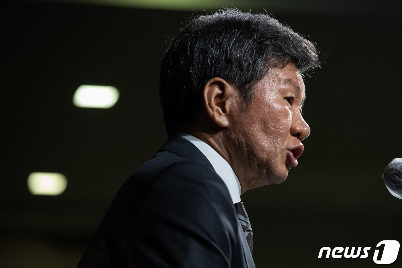 정몽규 대한축구협회(KFA) 회장/뉴스1 ⓒ News1 유승관 기자