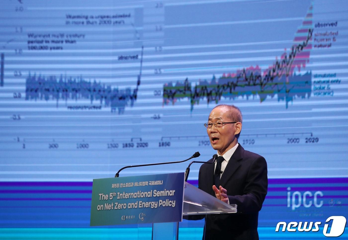 이회성 전 IPCC(기후변화에 관한 정부간 협의체) 회장 ⓒ News1 구윤성 기자