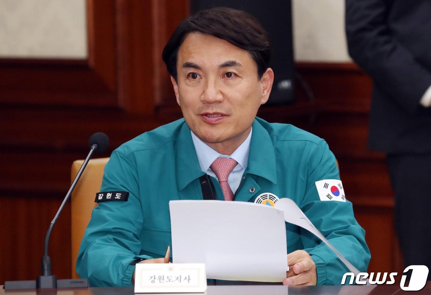 김진태 강원도지사.(자료사진)ⓒ News1 DB