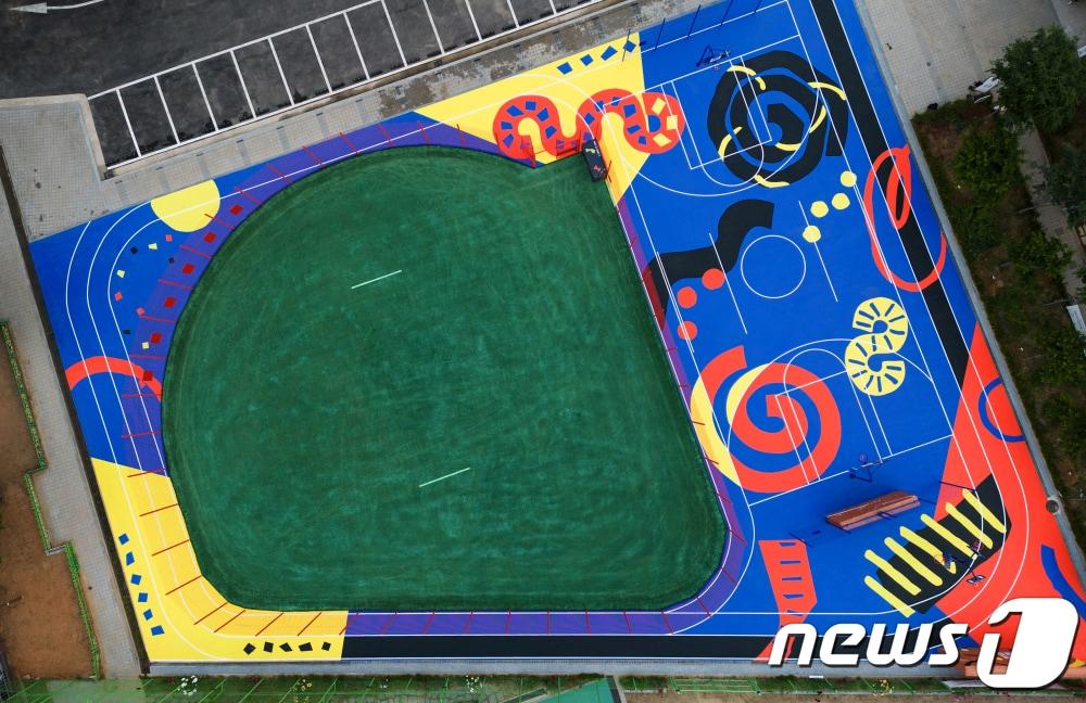 본문 이미지 - 모두의 운동장 모습.(나이키제공)